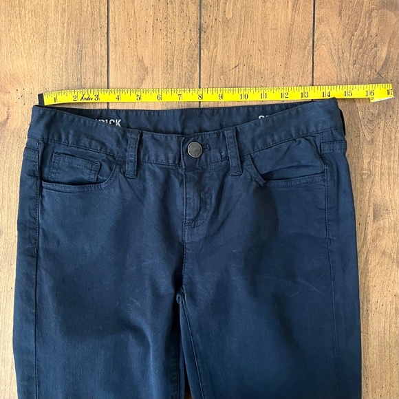 J. Crew Dark Charcoal Gray Toothpick Jeans (Size 25) - Picture 5 of 9